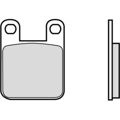 Plaquettes de frein BREMBO route carbone céramique - 07BB1205