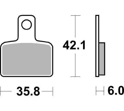 Plaquettes de frein BREMBO route carbone céramique - 07GR23CC