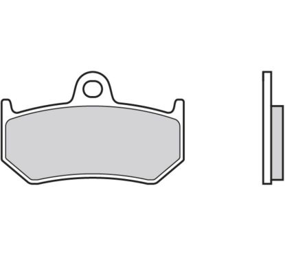 Plaquettes de frein BREMBO route métal fritté - 07GR35SP