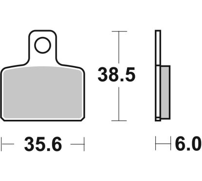 Plaquettes de frein BREMBO route carbone céramique - 07GR4804