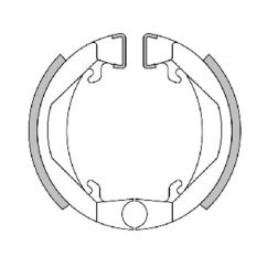 Mâchoires de frein POLINI 80x18 avec ressorts