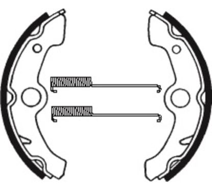 Mâchoires de frein TECNIUM Quad organique - BA178