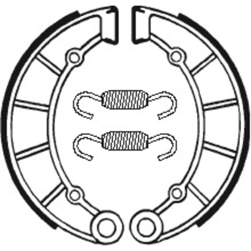 Mâchoires de frein TECNIUM Street organique - BA091