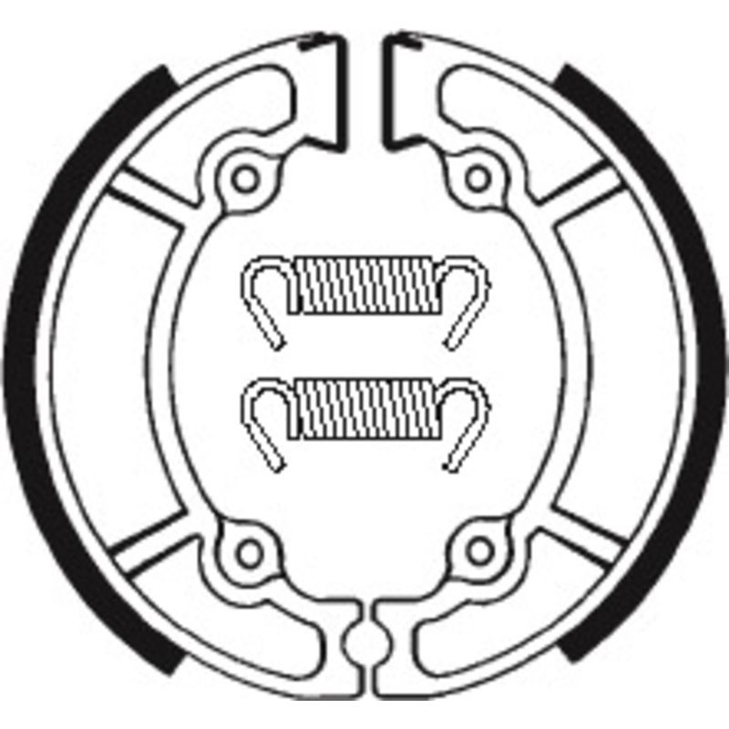 Mâchoires de frein TECNIUM Off-Road organique - BA102