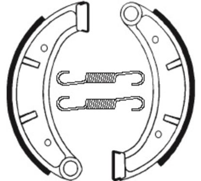 Mâchoires de frein TECNIUM Off-Road organique - BA118