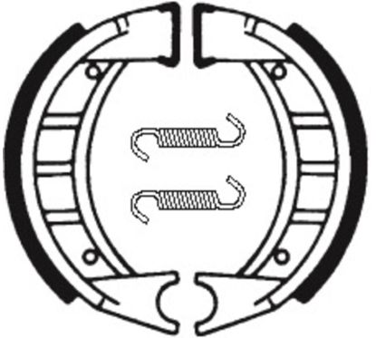 Mâchoires de frein TECNIUM organique - BA191