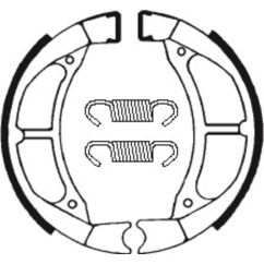 Mâchoires de frein TECNIUM Scooter/Street/Off-Road organique - BA182