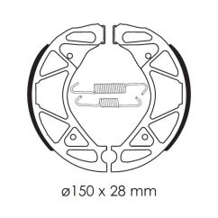 Mâchoires de frein TECNIUM Scooter organique - BA209