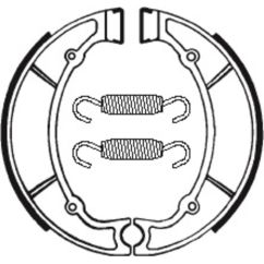 Mâchoires de frein TECNIUM Street organique - BA063