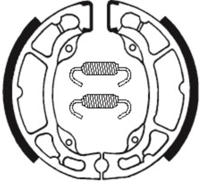 Mâchoires de frein TECNIUM Off-Road organique - BA087