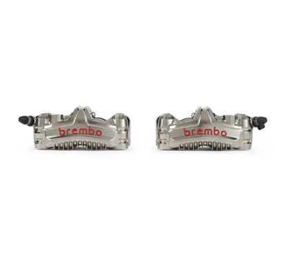 Paire d'étrier de frein avant radial BREMBO UPGRADE GP4-MS 4 pistons Ø30mm