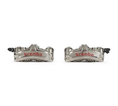 Paire d'étrier de frein avant axial BREMBO UPGRADE GP4-MS 4 pistons Ø30mm
