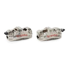 Paire d'étrier de frein avant axial BREMBO UPGRADE GP4-MS 4 pistons Ø30mm