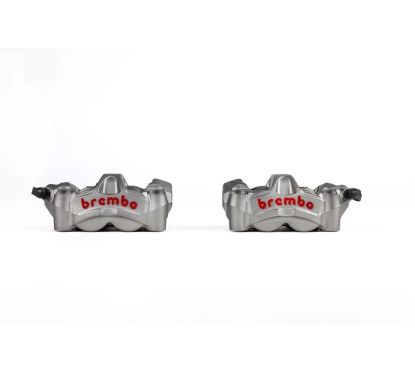 Paire d'étrier de frein avant radial BREMBO UPGRADE M50 4 pistons Ø30mm