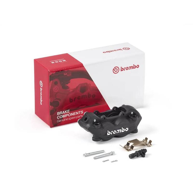 Étrier de frein avant gauche BREMBO P4 noir Ø32 mm
