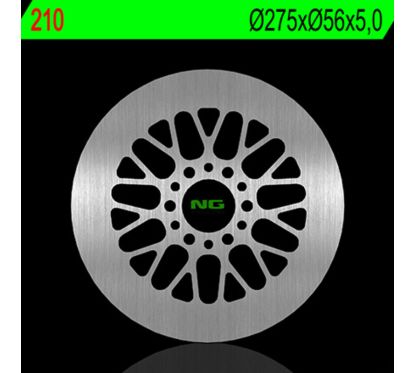 Disque de frein NG BRAKES rond fixe