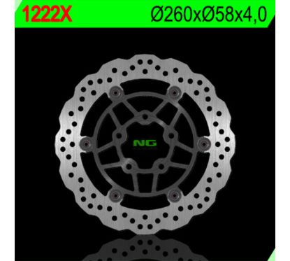 Disque de frein NG BRAKES pétale flottant