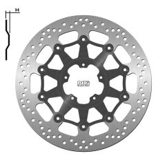 Disque de frein NG BRAKES rond flottant