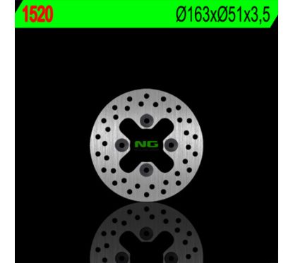 Disque de frein NG BRAKES rond fixe