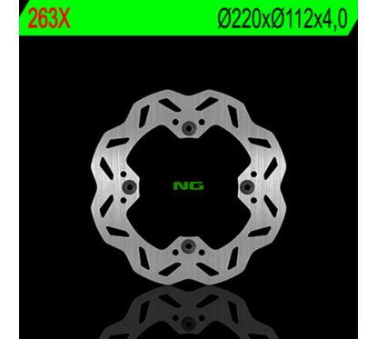 Disque de frein NG BRAKES pétale fixe