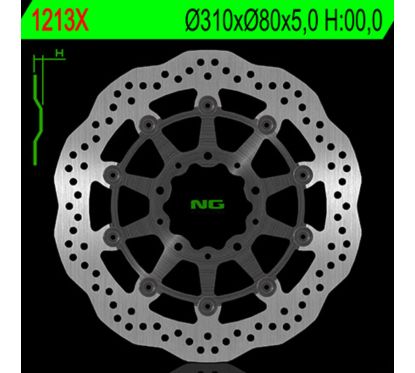 Disque de frein NG BRAKES pétale flottant