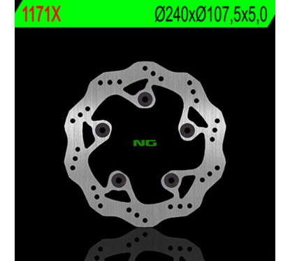 Disque de frein NG BRAKES pétale fixe