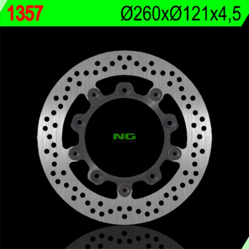 Disque de frein NG BRAKES rond flottant