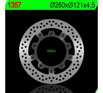 Disque de frein NG BRAKES rond flottant