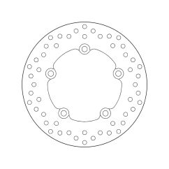 Disque de frein BREMBO Serie Oro rond fixe