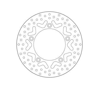 Disque de frein BREMBO Série Oro fixe - 68B40794