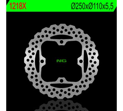 Disque de frein NG BRAKES pétale fixe