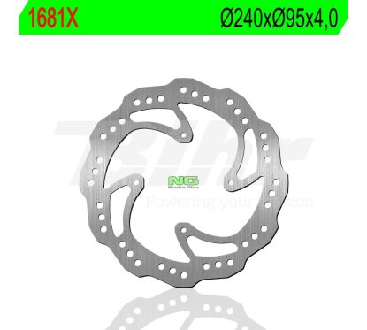 Disque de frein NG BRAKES pétale fixe