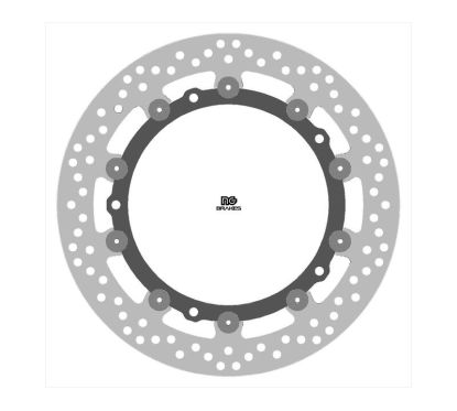 Disque de frein NG BRAKE rond flottant