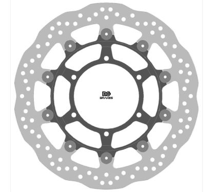 Disque de frein NG BRAKES rond flottant