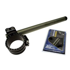 Guidons bracelet RENTHAL Original Ø52mm hauteur +0mm déport +40mm/7° noir