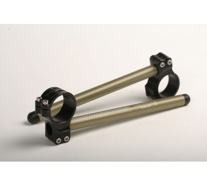 Guidons bracelet RENTHAL Original Ø53mm hauteur +0mm déport +40mm/7° noir