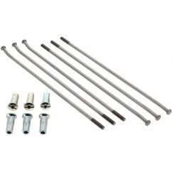 Jeu de rayons RFX 18" argent/têtes de rayons argent 32 pièces