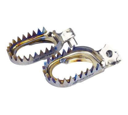 Repose-pieds SCAR anti-boue en titane