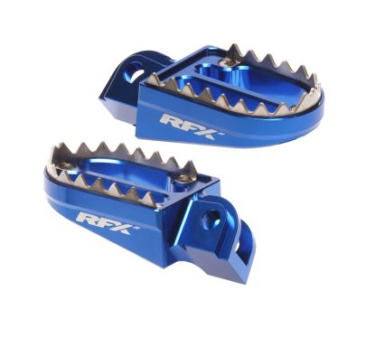 Repose-pieds RFX Pro Series Shark Teeth - bleu