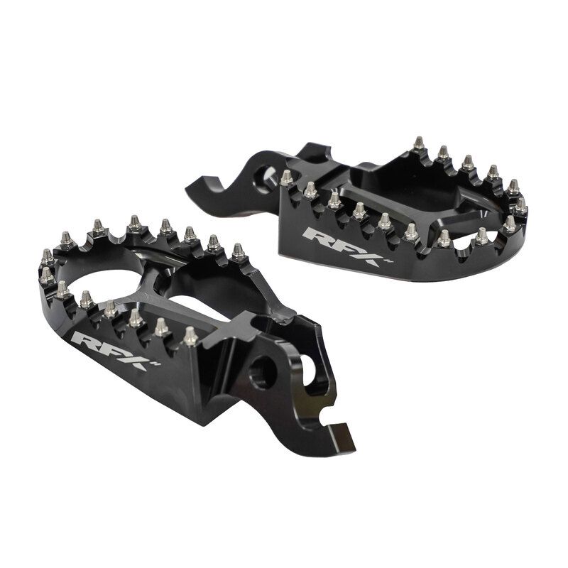 Repose-pieds RFX Pro Series aluminium CNC - noir
