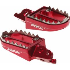 Repose-pieds RFX Pro Series Shark Teeth - rouge