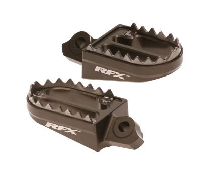 Repose-pieds RFX Pro Series Shark Teeth - magnésium