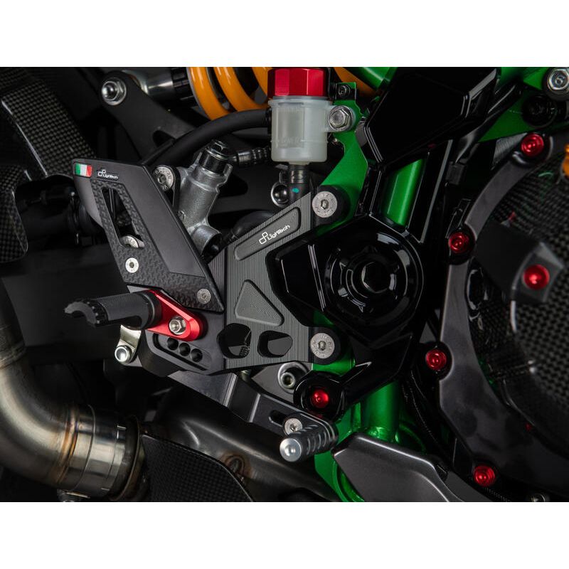 Repose-pieds réglables LIGHTECH avec cale-pieds fixes