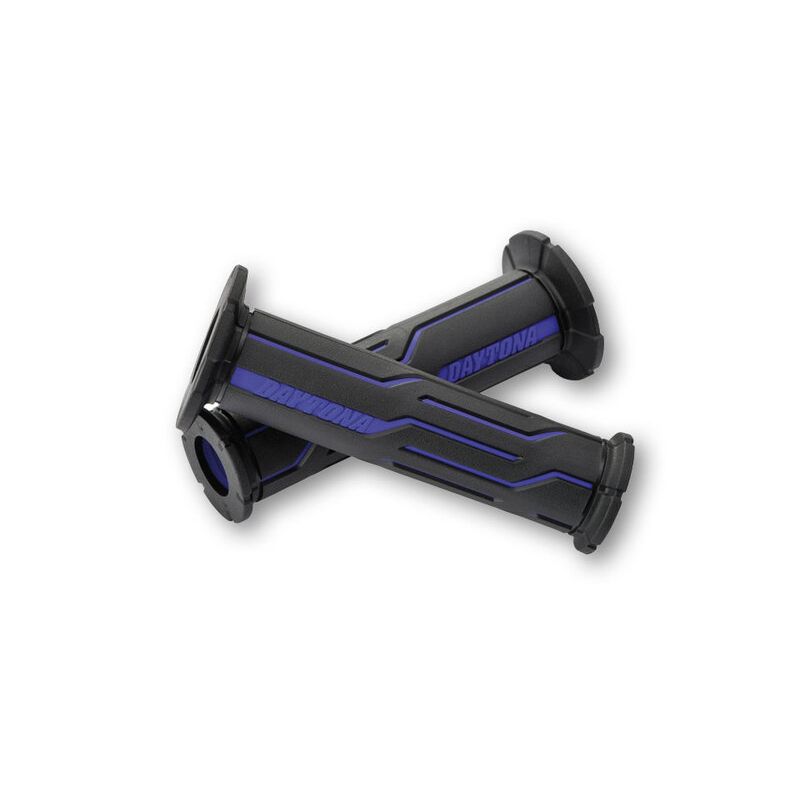 DAYTONA Grips GGD-LINE, Blue, 7/8, Open End