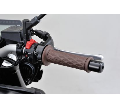 DAYTONA Handlebar grips GGD-NAMI, brown