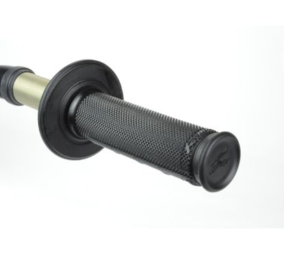 Revêtements RENTHAL Ultra-Tacky semi-gauffré - noir