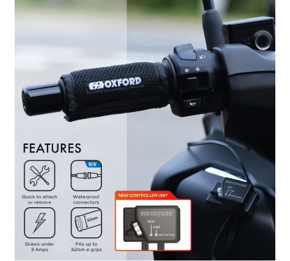 Surpoignées chauffantes OXFORD Advanced