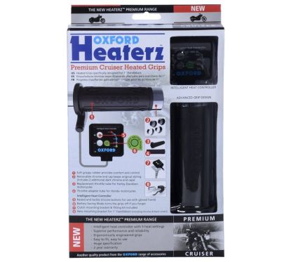 Poignées chauffantes OXFORD Premium Cruiser/Custom