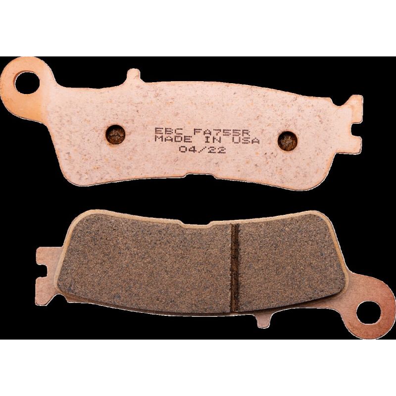 Plaquettes de frein frittées "R" longue durée