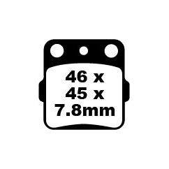 Plaquettes de frein TT Sport Carbon Fusion
